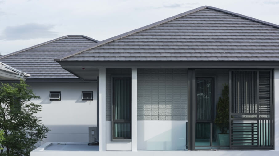 Better Care of Environment : Cooliving Designed Home: Roof Shade