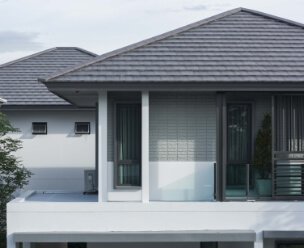 Better Care of Environment : Cooliving Designed Home: Roof Shade