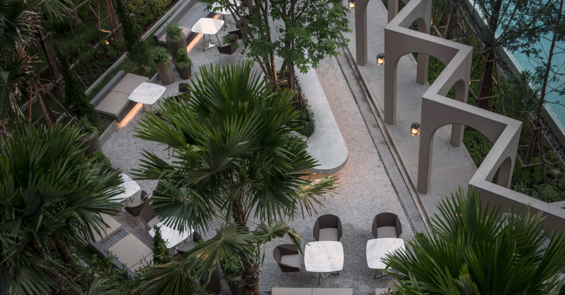 คอนโด หัวหิน ติดทะเล ลา กาซิต้า หัวหิน (La Casita) โซนบาร์บีคิว 3