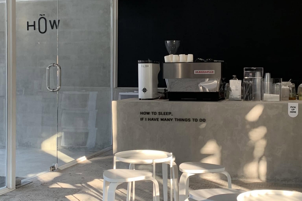 ร้านกาแฟใกล้บ้าน How Coffee (หาว คอฟฟี่)
