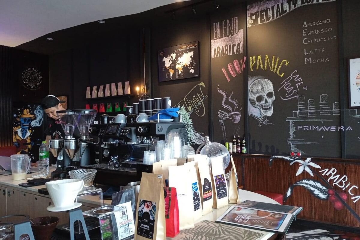 ร้าน PANIC CAFE & ROAST คาเฟ่สมุทรปราการ ใกล้บ้าน