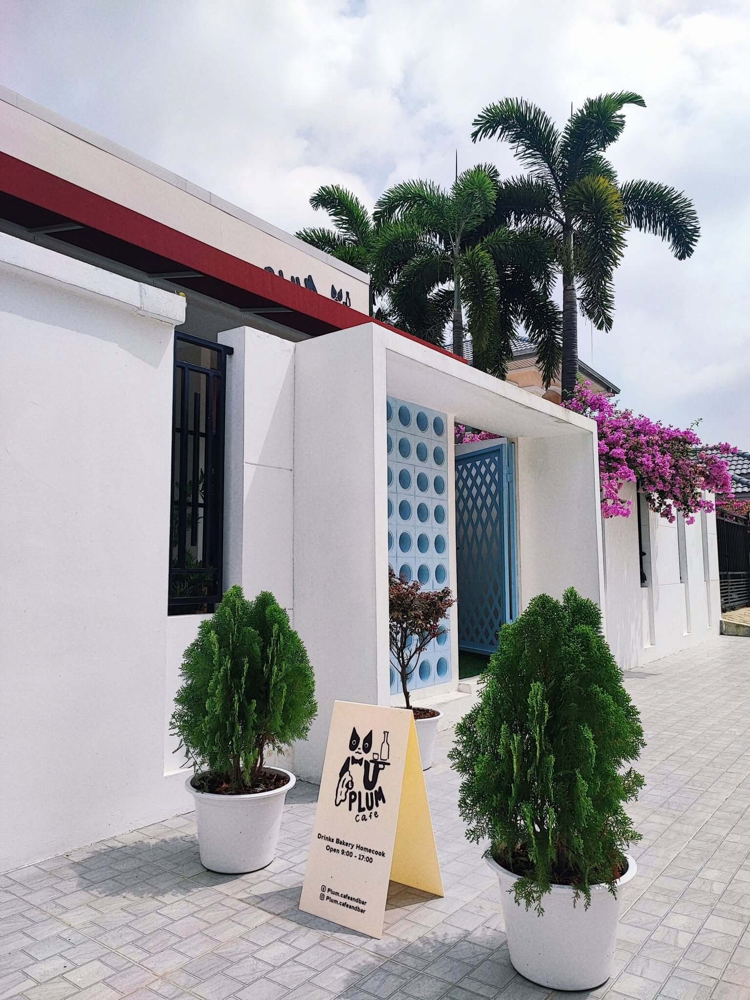 คาเฟ่ Pet Friendly ใกล้บ้าน Plum Cafe and Homecook
