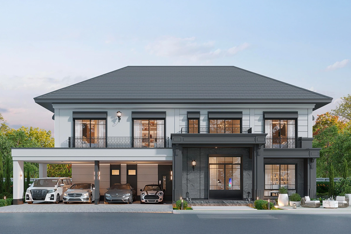 แบบบ้าน 5 ห้องนอน - เศรษฐสิริ สะพานมหาเจษฎาบดินทร์ฯ