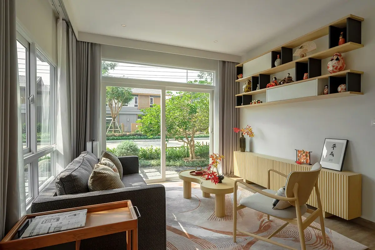 โซน Living Room โครงการอณาสิริ อยุธยา 2