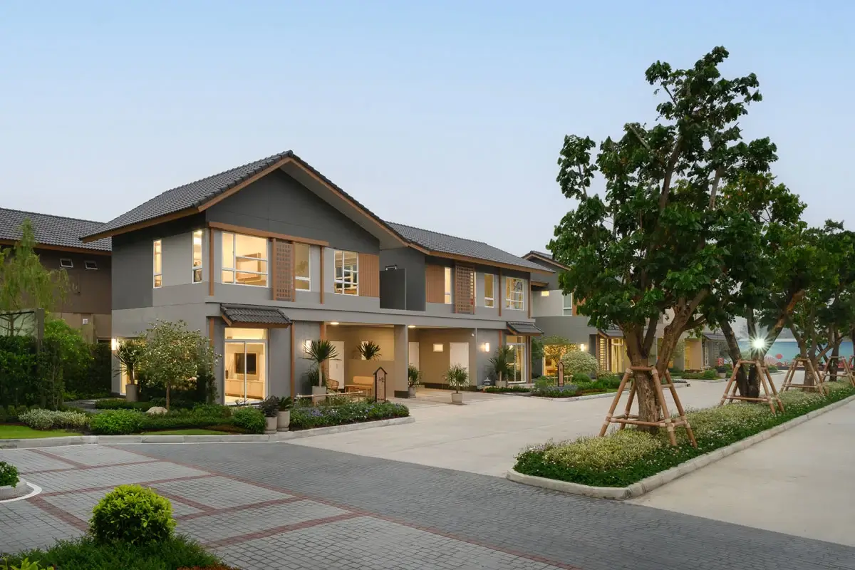 โครงการบ้านแฝดไม่เกิน 4 ล้าน อณาสิริ กรุงเทพ - ปทุมธานี 2