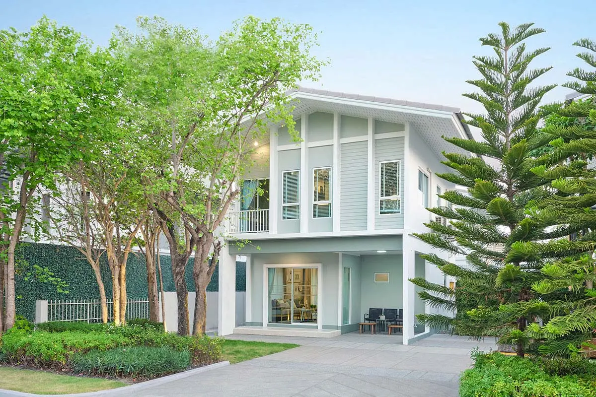 แบบบ้านโมเดิร์น 2 ชั้น - คณาสิริ บางนา แบบบ้านโมเดิร์น 2 ชั้น - คณาสิริ บางนา