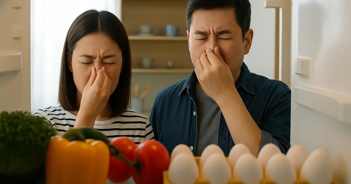 ตู้เย็นมีกลิ่น
