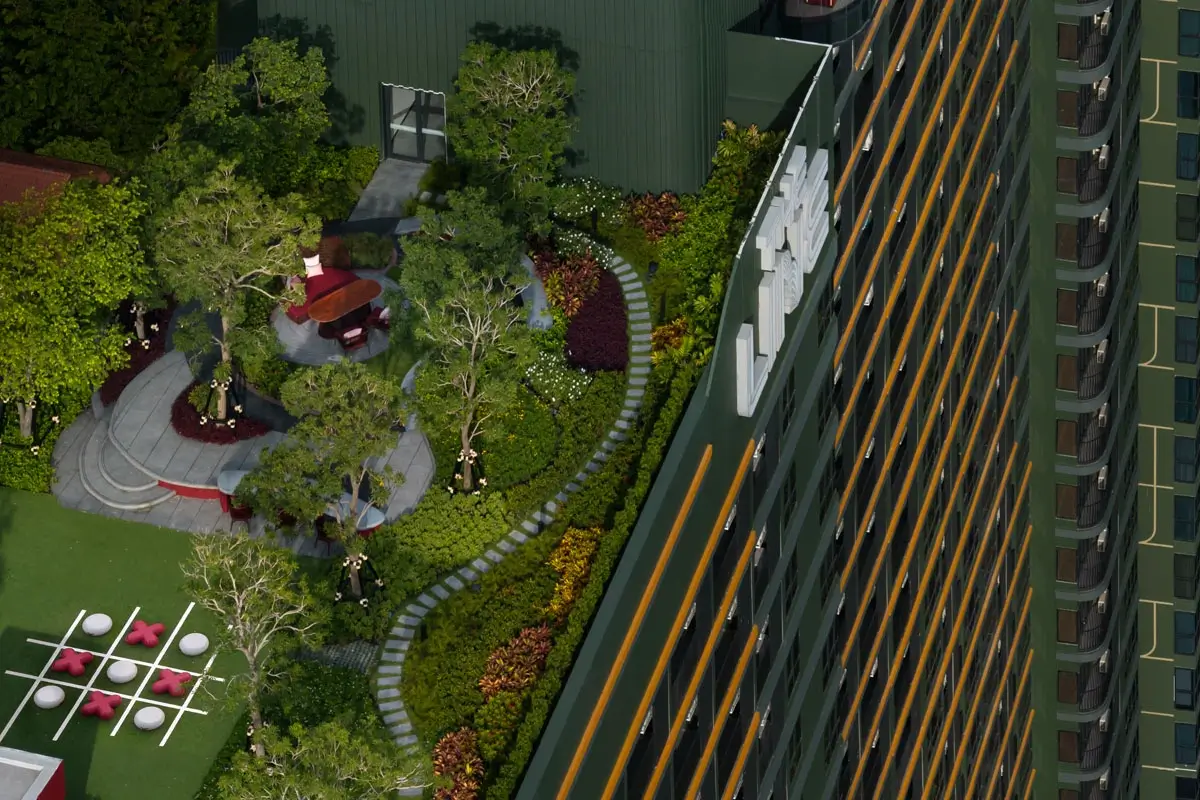 คอนโด 2 ห้องนอน เดอะ ไลน์ ไวบ์