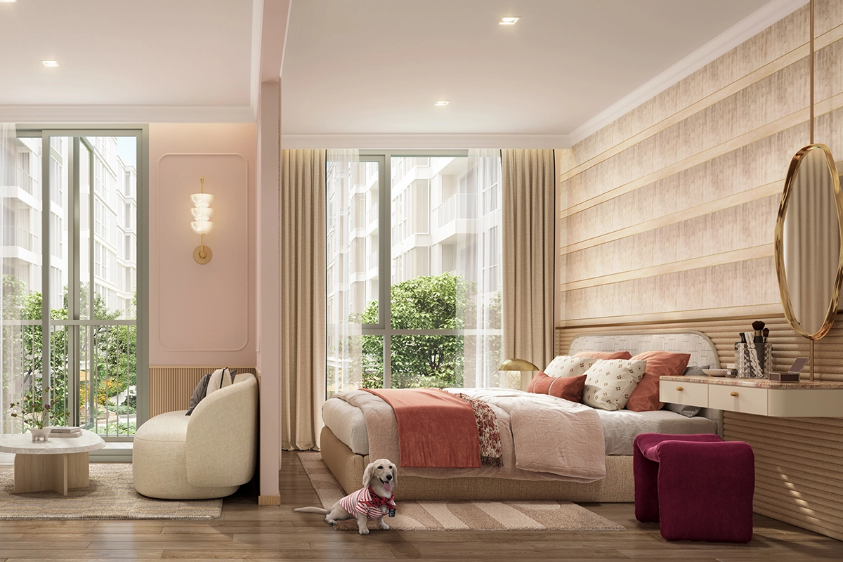 คอนโด 2 ห้องนอน วาลเลจ เฮาส์