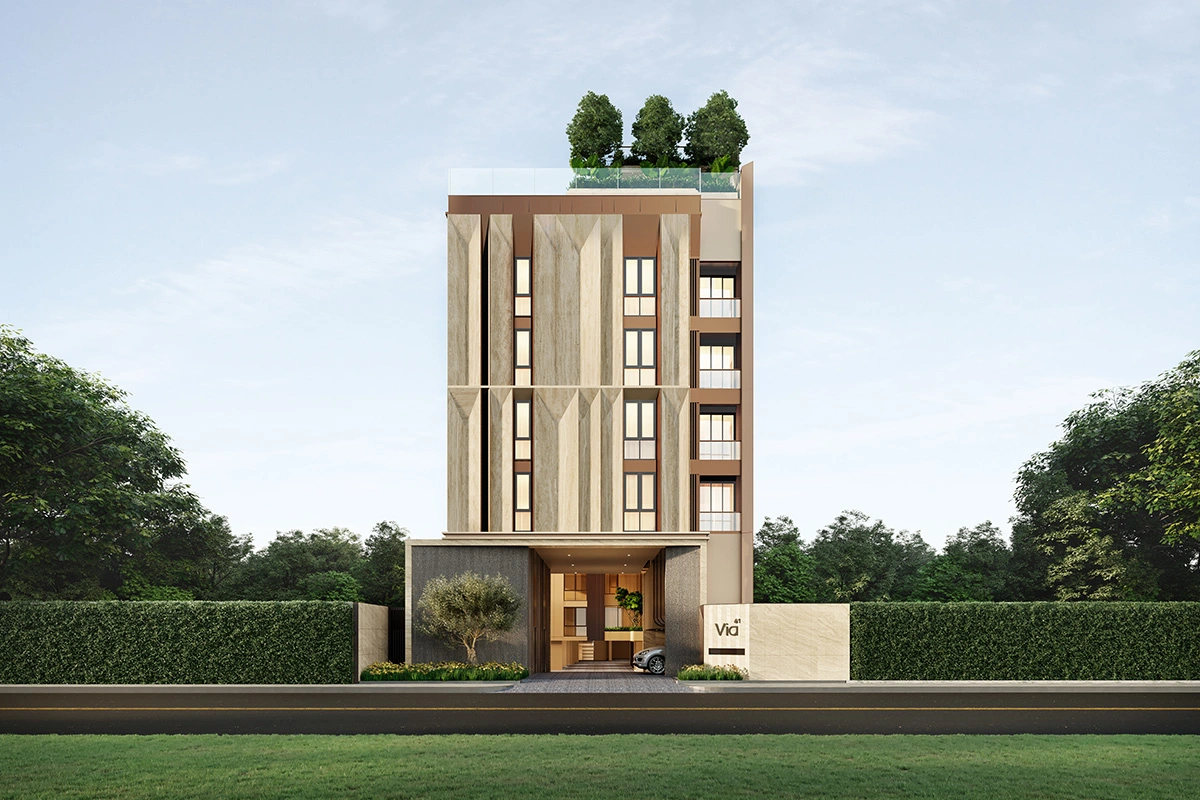 คอนโด 2 ห้องนอน เวีย 61