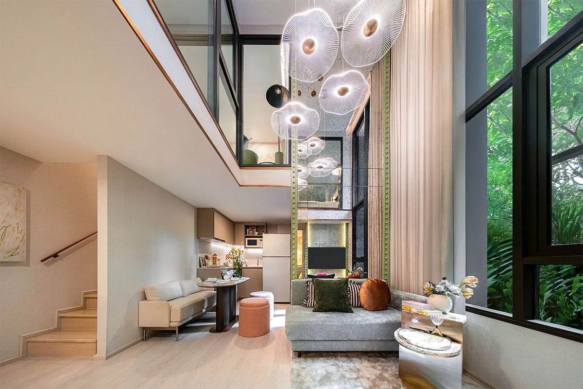 คอนโด 2 ห้องนอน XELF by Sansiri