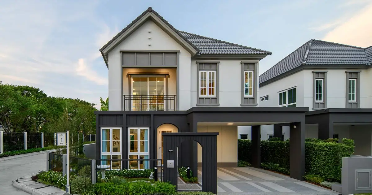 ฮาบิเทีย ชัยพฤกษ์ - วงแหวน แบบบ้านสไตล์โมเดิร์น บ้านเดี่ยวติดถนนใหญ่