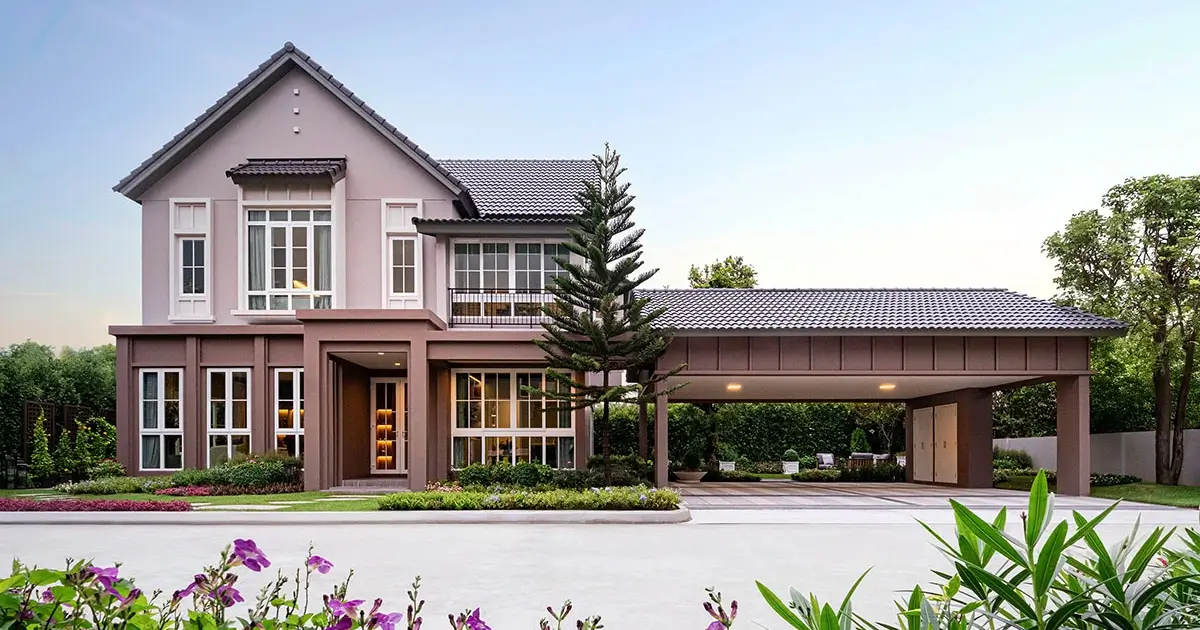 สราญสิริ แกรนเด พุทธมณฑล สาย 3 แบบบ้านสไตล์โมเดิร์น บ้านเดี่ยวใกล้ 100 ตร.ว.