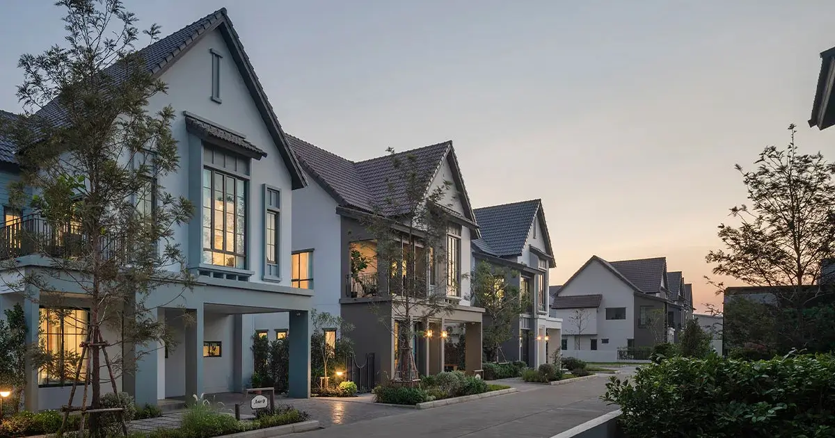 สราญสิริ ประชาอุทิศ 90 แบบบ้านสไตล์โมเดิร์น บ้านเดี่ยวประชาอุทิศ