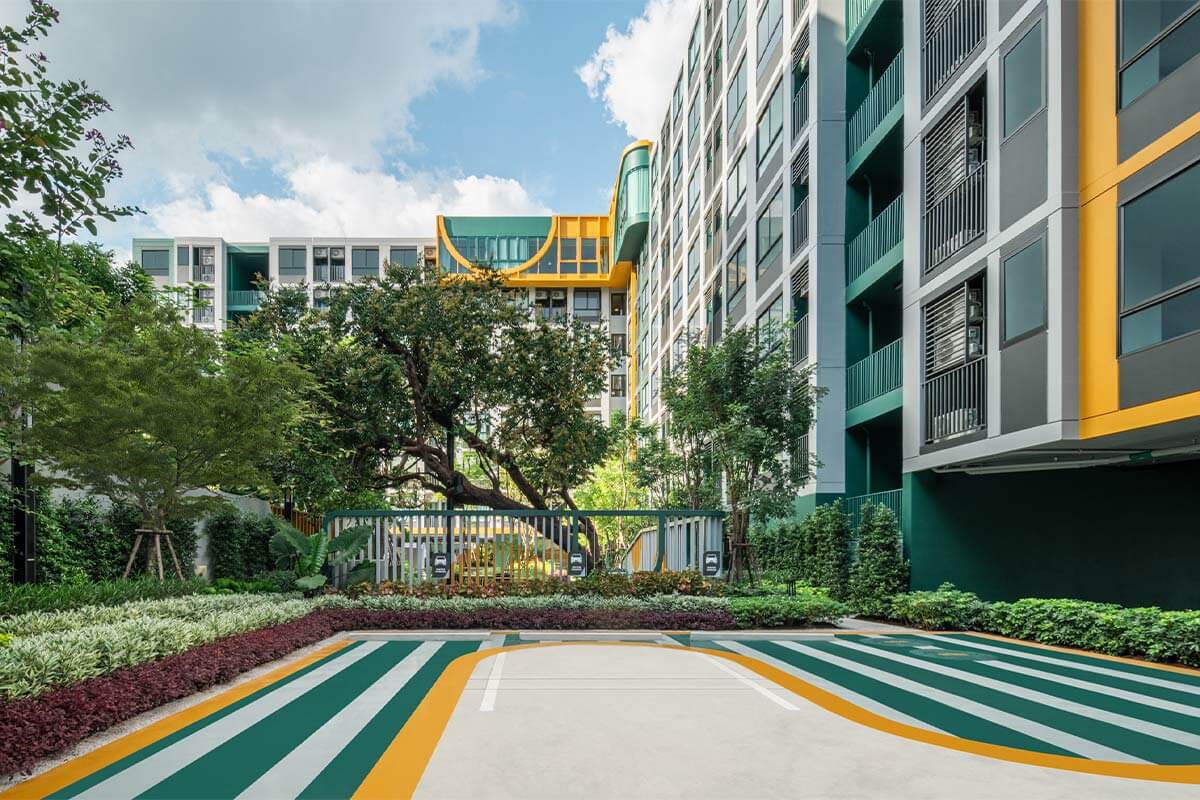 คอนโดใกล้รถไฟฟ้าสายสีเทา - เดอะ มูฟ พอว์ บางแค