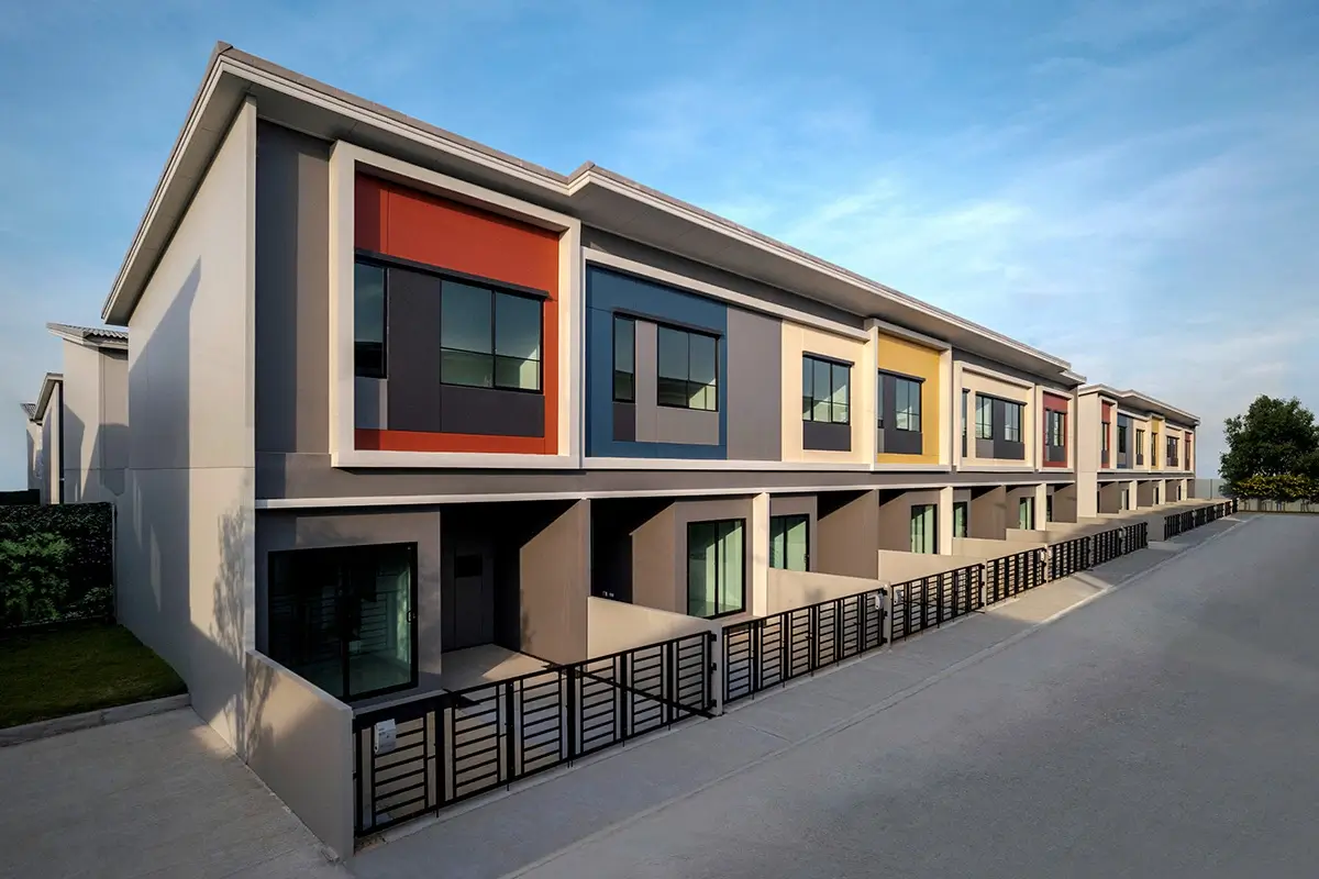 ทาวน์โฮมใกล้รถไฟฟ้าสายสีเทา - สิริ เพลส พหลโยธิน 52