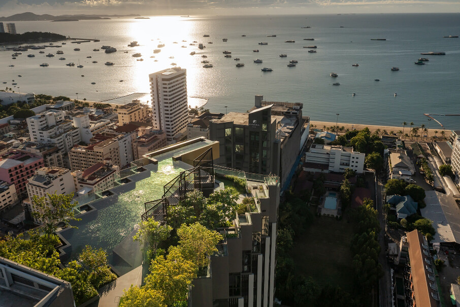 EDGE Central Pattaya คอนโดวิวทะเล 180 องศา ใจกลางพัทยา