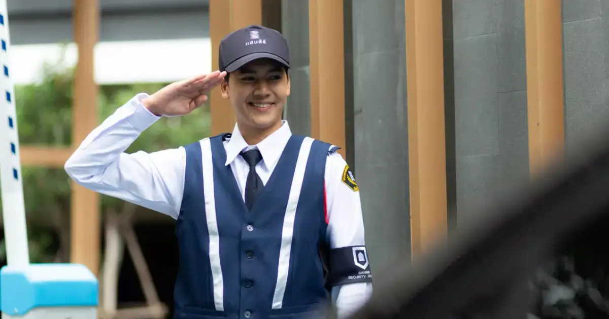 ทีมรักษาความปลอดภัย Sansiri Security Inspection (SSI) อำนวยความสะดวกคนซื้อบ้าน ซื้อคอนโด