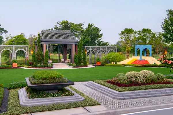 สวนสวย บ้านเดี่ยวสไตล์โมเดิร์นคลาสสิก เศรษฐสิริ กรุงเทพ - ปทุมธานี 2