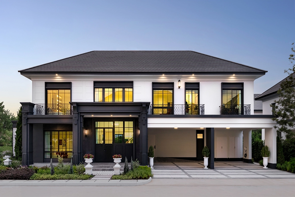 แบบบ้าน 2 ชั้น 5 ห้องนอนในโครงการเศรษฐสิริ ราชพฤกษ์ - สาย 1