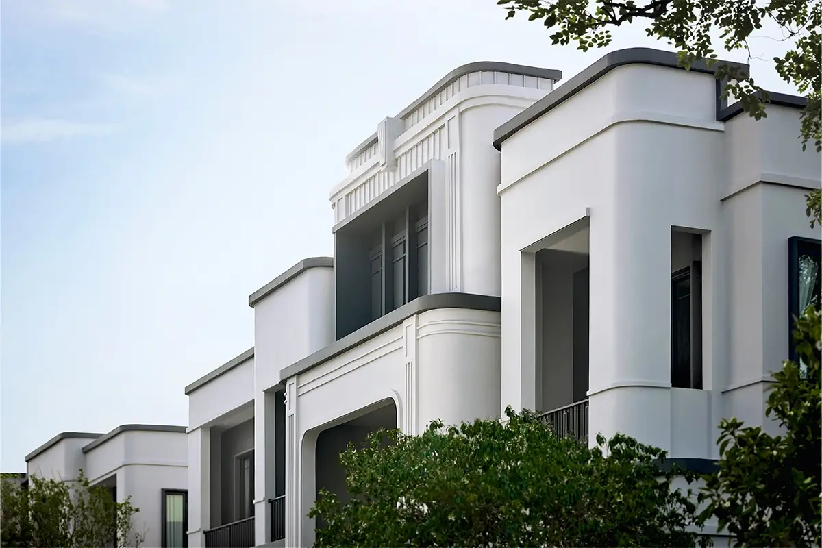 แบบบ้าน Modern Art Deco เศรษฐสิริ วงแหวน - จตุโชติ