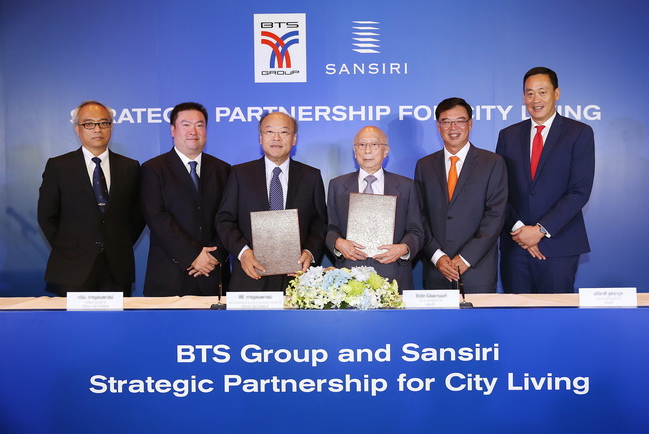 BTS – SANSIRI JOINT VENTURE Sansiri Public Company Limited