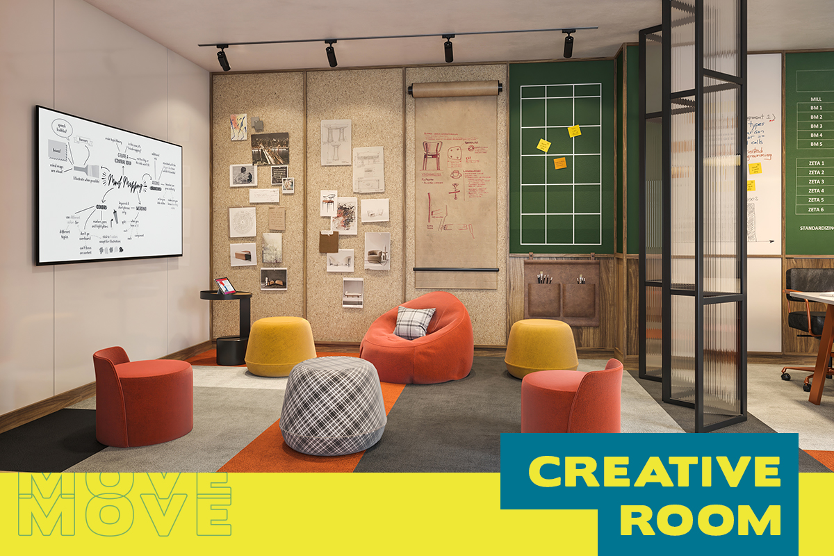คอนโด เกษตร เดอะ มูฟ (THE MUVE) Creative room