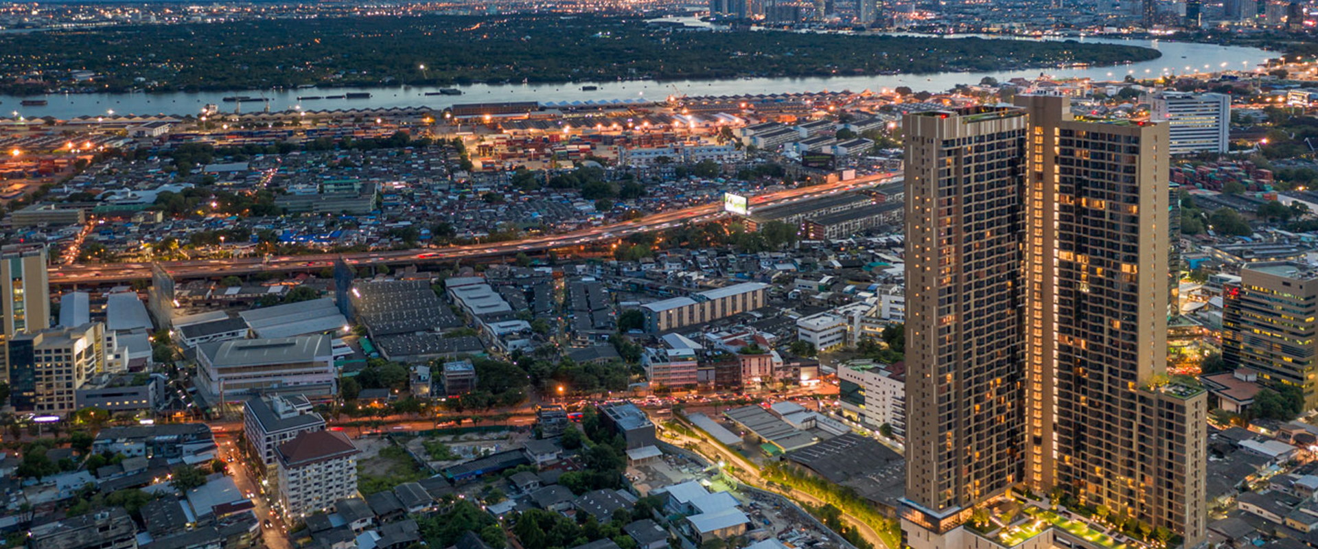 Condominium oka HAUS desktop banner