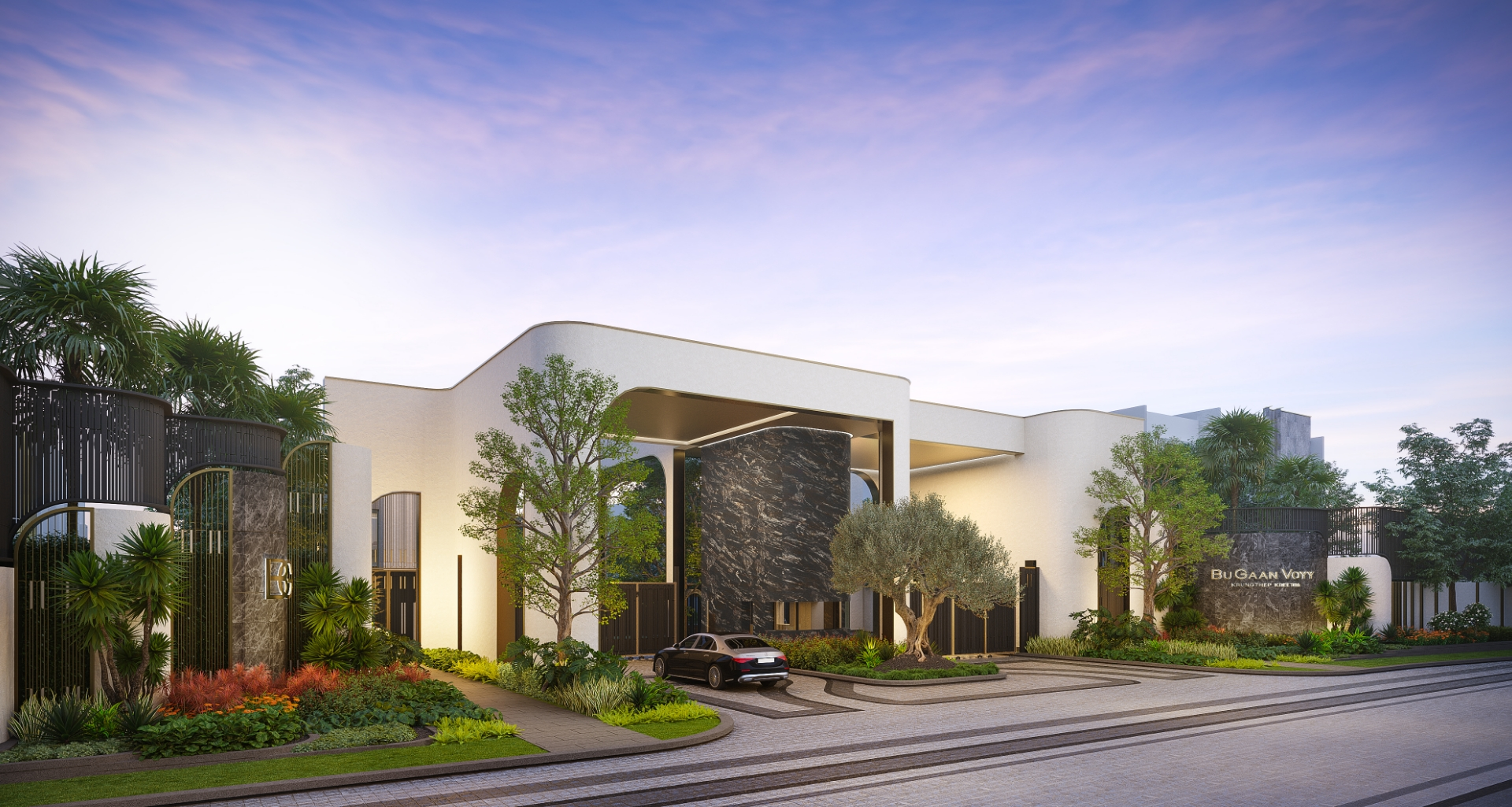 บ้านเดี่ยว 3 ชั้น โครงการใหม่ บูก้าน วอยย์ กรุงเทพกรีฑา ตัวอย่างบ้านโครงการ