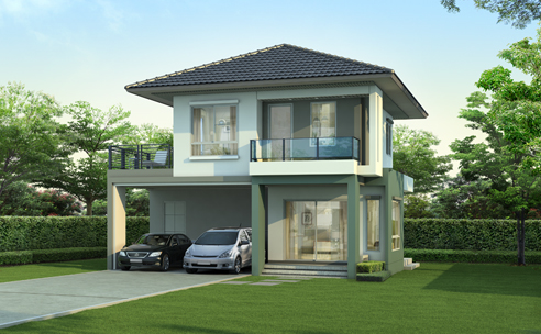 แบบบ้าน โครงการ บ้านเดี่ยวพร้อมอยู่ ฮาบิเทีย บอนด์ ราชพฤกษ์ : HBB1 แบบบ้าน โครงการ บ้านเดี่ยวพร้อมอยู่ ฮาบิเทีย บอนด์ ราชพฤกษ์ : HBB1