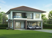 แบบบ้าน โครงการ บ้านเดี่ยวพร้อมอยู่ ฮาบิเทีย บอนด์ ราชพฤกษ์ : HBB3 แบบบ้าน โครงการ บ้านเดี่ยวพร้อมอยู่ ฮาบิเทีย บอนด์ ราชพฤกษ์ : HBB3