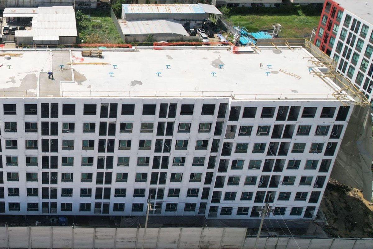 ความคืบหน้าโครงการ ดีคอนโด วิวิด รังสิต