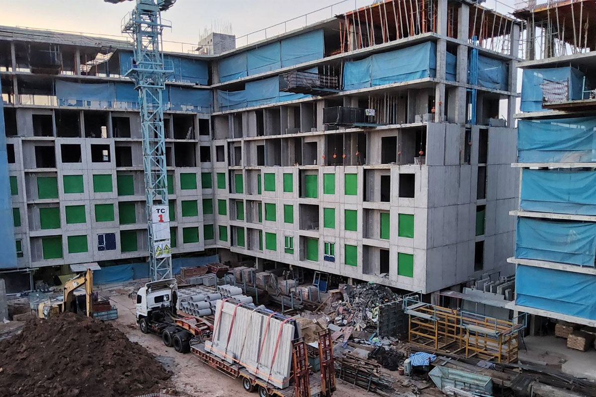 ความคืบหน้าโครงการ เดอะ เบส ศรีจันทร์ - ขอนแก่น