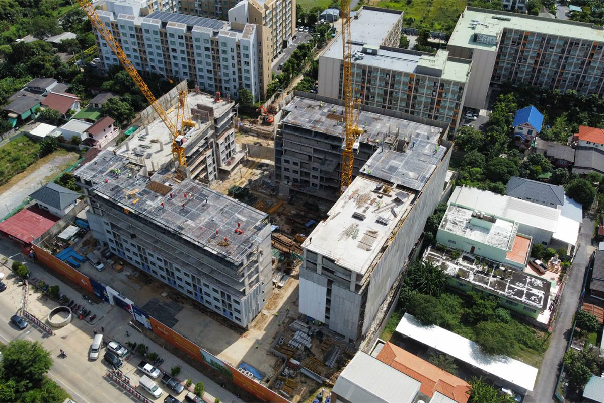 ความคืบหน้าโครงการ ดีคอนโด คีรี