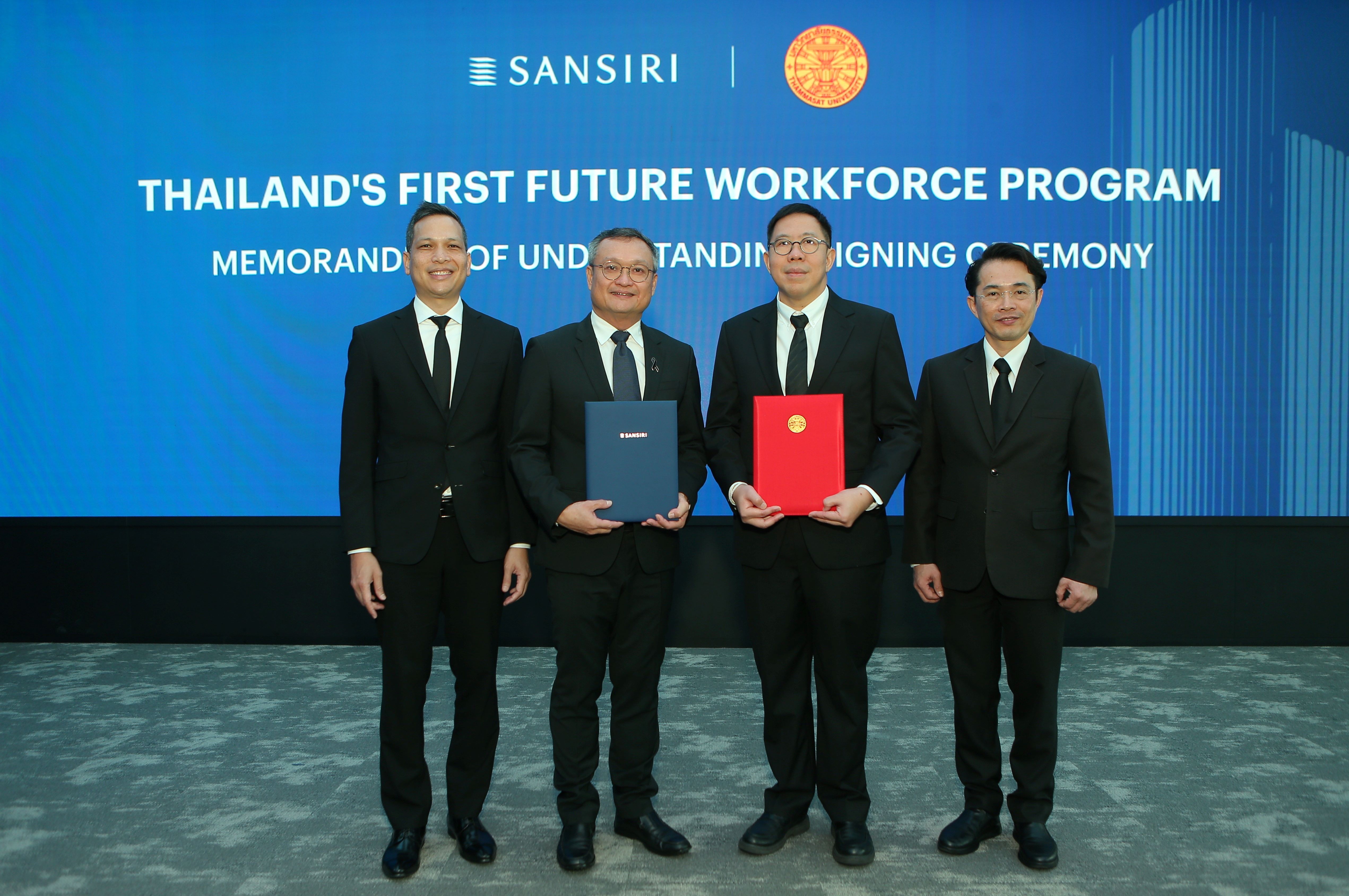 “แสนสิริ - ธรรมศาสตร์” ตีโจทย์ประเทศ   เปิดหลักสูตรเรือธง สร้าง "ผู้นำอสังหาฯ แห่งอนาคต"  ตอบโจทย์ภาคธุรกิจ สู่ความยั่งยืนเต็มรูปแบบ 