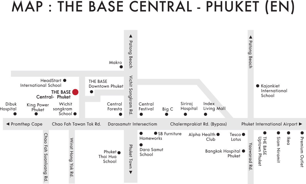 THE BASE Central Phuket コンドミニアム プーケット(Phuket) , プーケット
